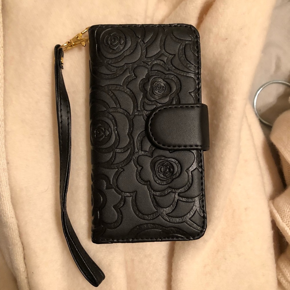 iphone 7 black case / wrist case